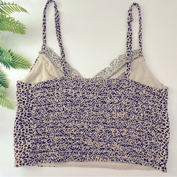 L.A. Hearts Leopard Cheetah Animal Print Crop Top XS - Picture 2 of 9